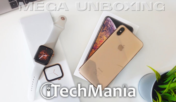 iPhone xs max e apple watch serie 4 unboxing