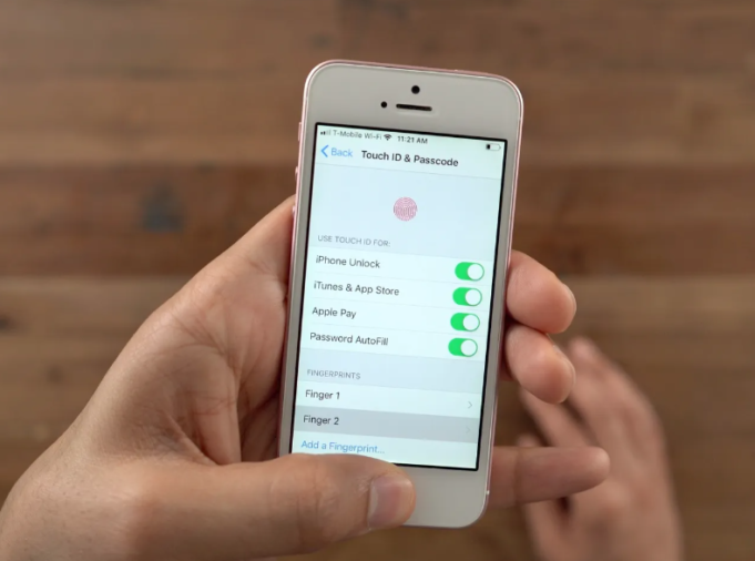 touch id iphone