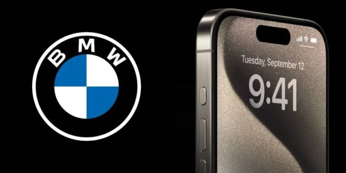 iPhone 15 e BMW