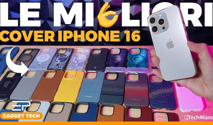 migliori cover iPhone 16 pro e pro max